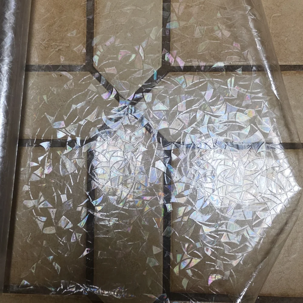 Holographic Window Flim For Privacy. 19×74 You Ger 2 Rolls. Brand New.